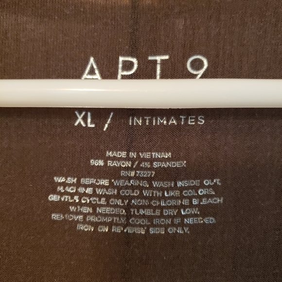 Apt 9 Long Sleeve Intimates - Picture 2 of 3